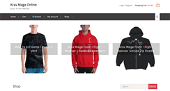 Desktop Screenshot of kravmaga-online.com